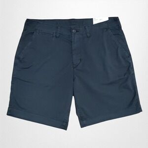 NWT American Eagle Mens 36 Lived In Khaki 9" Short At The Knee Flex Classic Gray